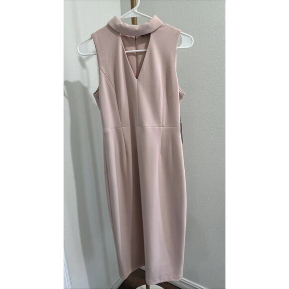 IVANKA TRUMP SLEEVELESS Pale PINK SHEATH DRESS, SIZE 6 NEW - Picture 1 of 5